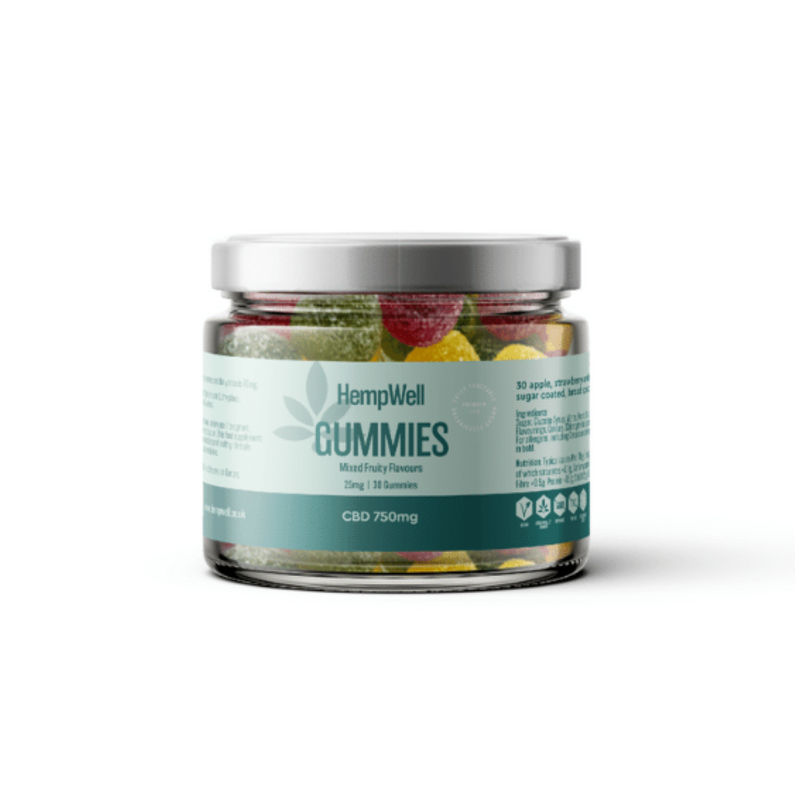 HW_CBDED_Gummies_750mg-1.png HempWell | CBD Gummies | THC-Free | 750mg | 30 Gummies