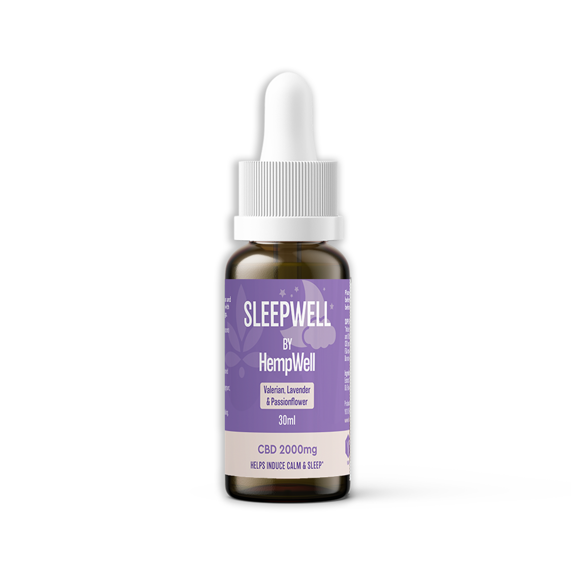 HempWell | CBD Oil Pure Isolate | THC-Free | 2000mg | 30ml (Herbal Infusions Flavour)