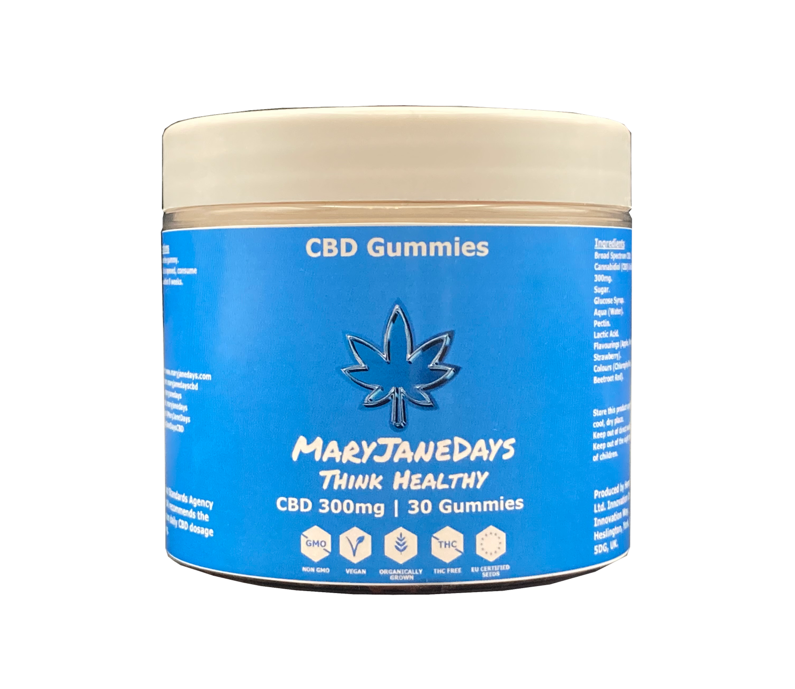 MJD_CBDED_Gummies_300mg_30-Pieces_1-1 CBD-Discover Natural Quality CBD at MaryJaneDays-Think Healthy