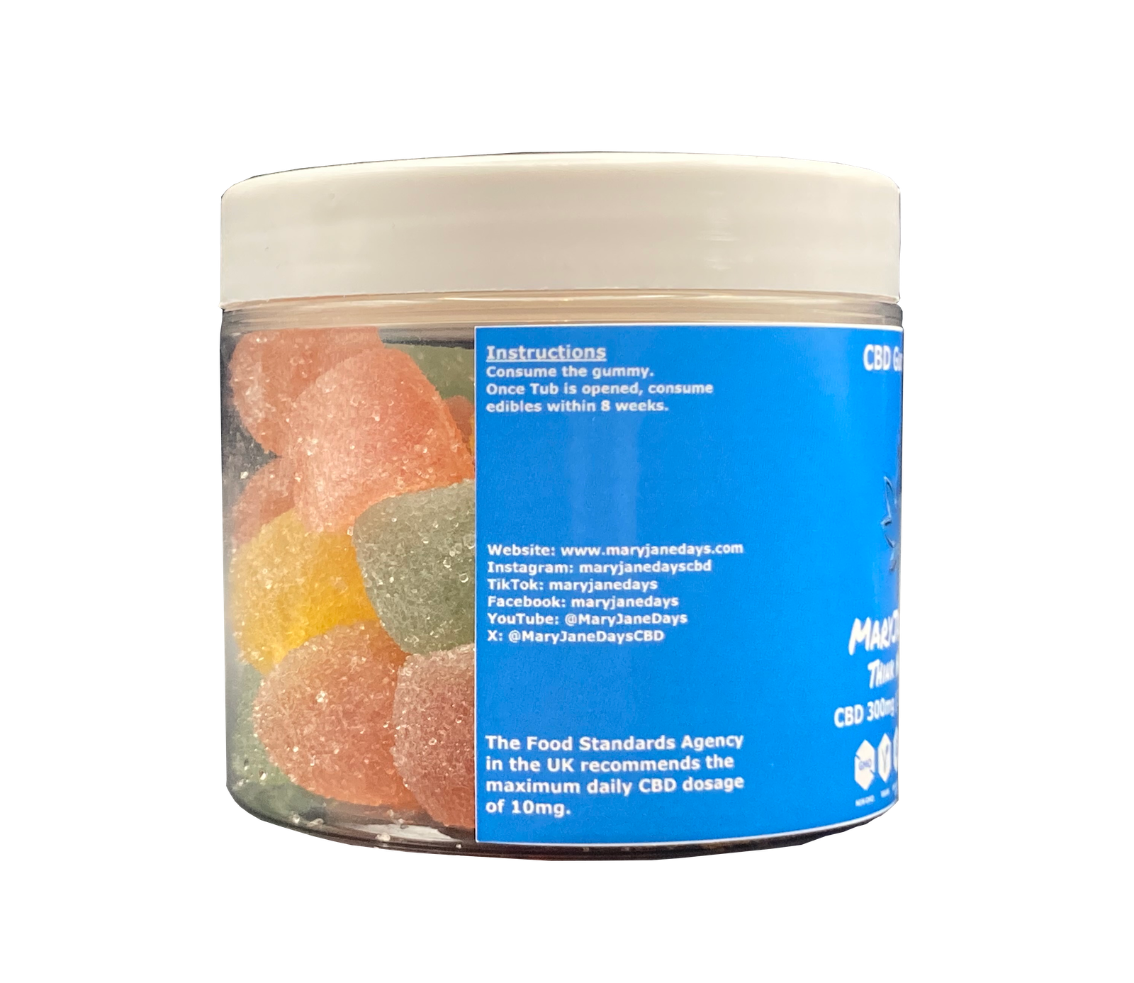 MJD_CBDED_Gummies_300mg_30-Pieces_3 CBD-Discover Natural Quality CBD at MaryJaneDays-Think Healthy